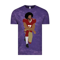 Cloud Purple colin kaepernick kneeling classic Vintage Tee - linhVisuals