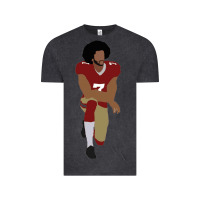 Vintage Black colin kaepernick kneeling classic Vintage Tee - linhVisuals