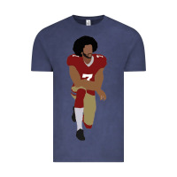 Vintage Denim colin kaepernick kneeling classic Vintage Tee - linhVisuals