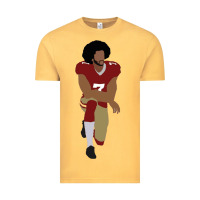 Vintage Mustard colin kaepernick kneeling classic Vintage Tee - linhVisuals