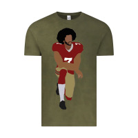 Vintage Olive colin kaepernick kneeling classic Vintage Tee - linhVisuals