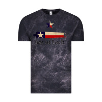 Cloud Black come and take it   texas flag essential Vintage Tee - linhVisuals