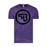 Cloud Purple cz Vintage Tee - linhVisuals