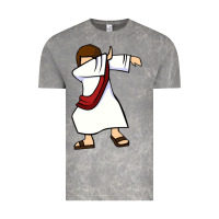 Cloud Rock dabbing jesus christian dab dance Vintage Tee - linhVisuals