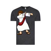 Vintage Black dabbing jesus christian dab dance Vintage Tee - linhVisuals
