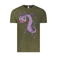 Vintage Olive randall monsters Vintage Tee - linhVisuals