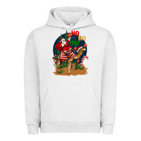Pigment Lunar Rock Christmas  camel with Santa Urban Hoodie - BarkalooDesign