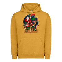 Christmas  Camel With Santa Urban Hoodie | Teevron