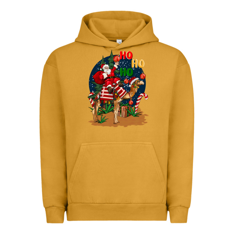 Christmas  Camel With Santa Urban Hoodie by BarkalooDesign | Teevron