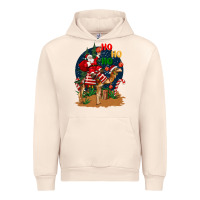 Sandshell Christmas  camel with Santa Urban Hoodie - BarkalooDesign