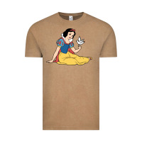 Vintage Coffee snow white Vintage Tee - linhVisuals
