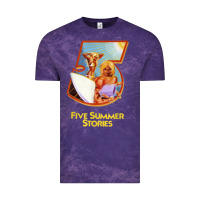 Cloud Purple five 5 summer stories t shirt Vintage Tee - linhVisuals
