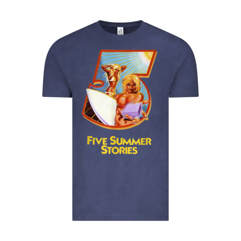 Five 5 Summer Stories T Shirt Vintage Tee by linhVisuals | Teevron