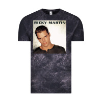 Cloud Black ricky martin   ricky martin Vintage Tee - linhVisuals