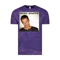 Cloud Purple ricky martin   ricky martin Vintage Tee - linhVisuals