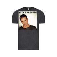 Vintage Black ricky martin   ricky martin Vintage Tee - linhVisuals