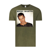 Vintage Olive ricky martin   ricky martin Vintage Tee - linhVisuals