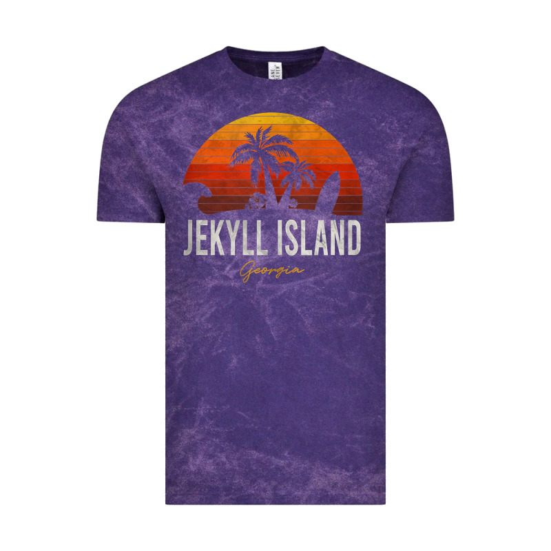 Jekyll Island Beach Georgia Ga Palms Vacation Surf Sundown Tank Top Vintage Tee by linhVisuals | Teevron