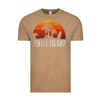 Vintage Coffee jekyll island beach georgia ga palms vacation surf sundown tank top Vintage Tee - linhVisuals