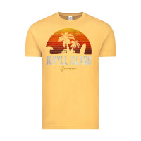 Vintage Mustard jekyll island beach georgia ga palms vacation surf sundown tank top Vintage Tee - linhVisuals