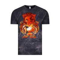 Cloud Black set your heart ablaze Vintage Tee - linhVisuals