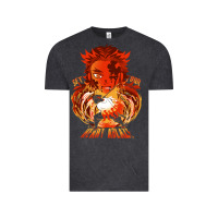 Vintage Black set your heart ablaze Vintage Tee - linhVisuals