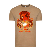 Vintage Coffee set your heart ablaze Vintage Tee - linhVisuals