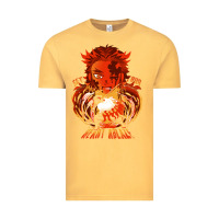 Vintage Mustard set your heart ablaze Vintage Tee - linhVisuals