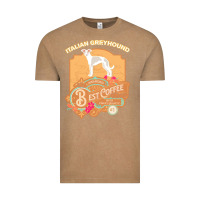 Vintage Coffee mom t  shirt italian greyhound best coffee   dog owner coffee lover gi Vintage Tee - linhVisuals