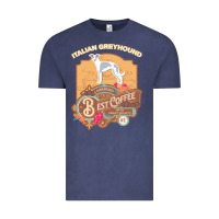 Vintage Denim mom t  shirt italian greyhound best coffee   dog owner coffee lover gi Vintage Tee - linhVisuals