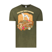 Vintage Olive mom t  shirt italian greyhound best coffee   dog owner coffee lover gi Vintage Tee - linhVisuals