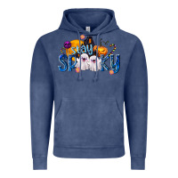 Vintage Denim Stay Spooky Vintage Hoodie - texasbilliewilder