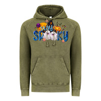 Vintage Olive Stay Spooky Vintage Hoodie - texasbilliewilder