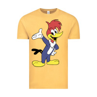 Vintage Mustard woody woodpecker Vintage Tee - linhVisuals