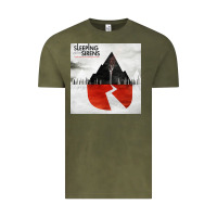 Vintage Olive sleeping with sirens one Vintage Tee - linhVisuals