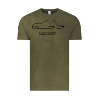Vintage Olive Funny Animal Sloth SLOPHISTICATED Vintage Tee - linhVisuals