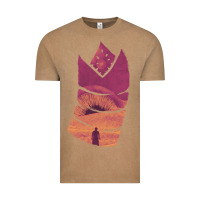 Vintage Coffee Dune Sandworm Vintage Tee - linhVisuals