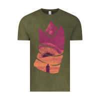 Vintage Olive Dune Sandworm Vintage Tee - linhVisuals