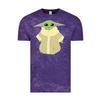 Cloud Purple Baby Grogu Legend Vintage Tee - linhVisuals