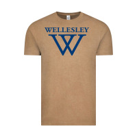 Vintage Coffee Wellesley College Vintage Tee - linhVisuals