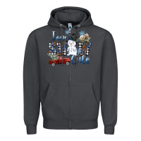 Smoke I am Snow Cute Zipper Hoodie - FaDigitalArtStudio