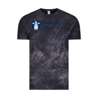 Cloud Black Wheaton College Vintage Tee - linhVisuals