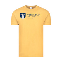 Vintage Mustard Wheaton College Vintage Tee - linhVisuals