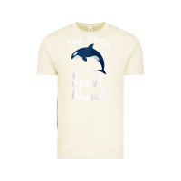 Vintage Arctic orca spirit animal killer whale ocean sea marine funny water raglan ba Vintage Tee - linhVisuals