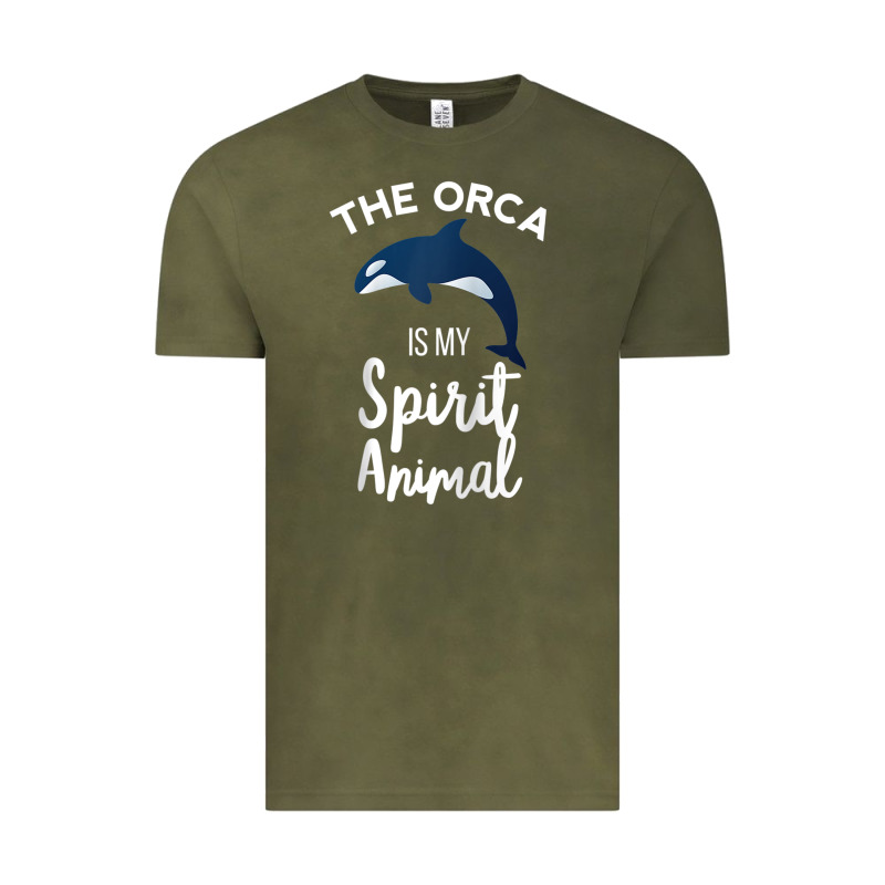 Orca Spirit Animal Killer Whale Ocean Sea Marine Funny Water Raglan Ba Vintage Tee by linhVisuals | Teevron
