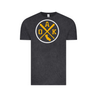 Vintage Black retro oakland baseball emblem vintage oak premium Vintage Tee - linhVisuals