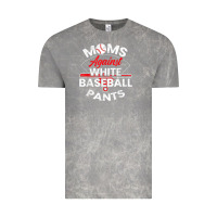Cloud Rock moms against white baseball pants sport lover mothers day Vintage Tee - linhVisuals