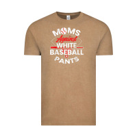 Vintage Coffee moms against white baseball pants sport lover mothers day Vintage Tee - linhVisuals