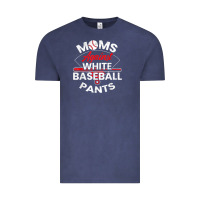 Vintage Denim moms against white baseball pants sport lover mothers day Vintage Tee - linhVisuals
