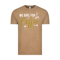 Vintage Coffee we bike for coffee t shirt Vintage Tee - linhVisuals